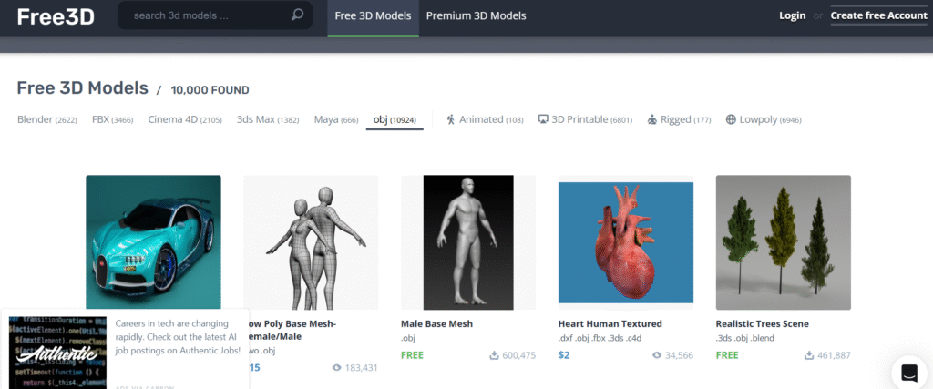 free3d-1024x427 Arquivos STL Grátis: Os Melhores Sites para Impressão 3D