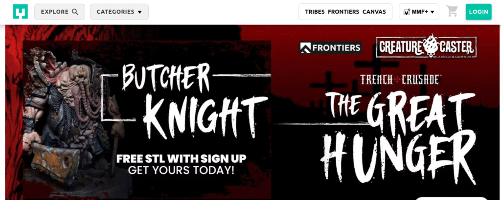 myminifactory-1024x409 Arquivos STL Grátis: Os Melhores Sites para Impressão 3D